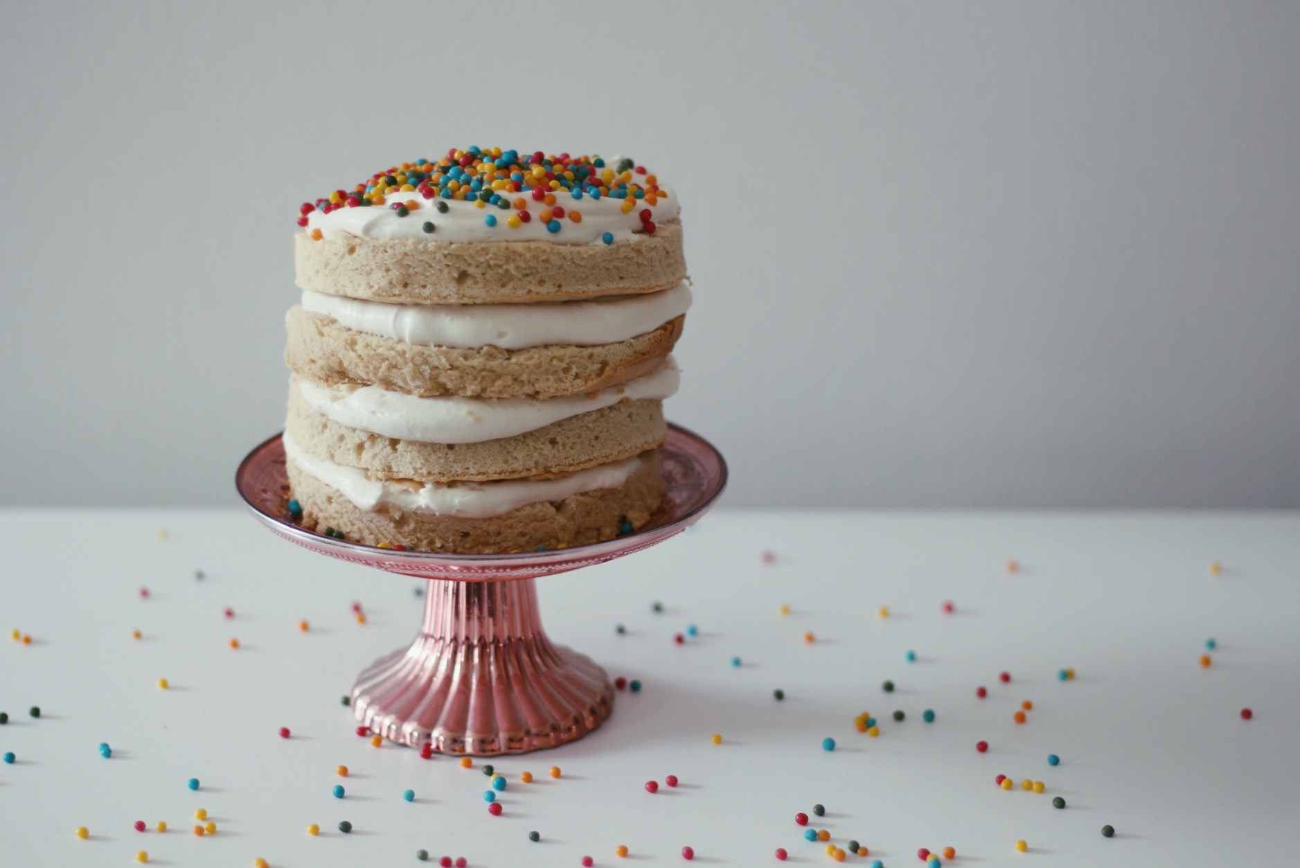 naked birthday cake